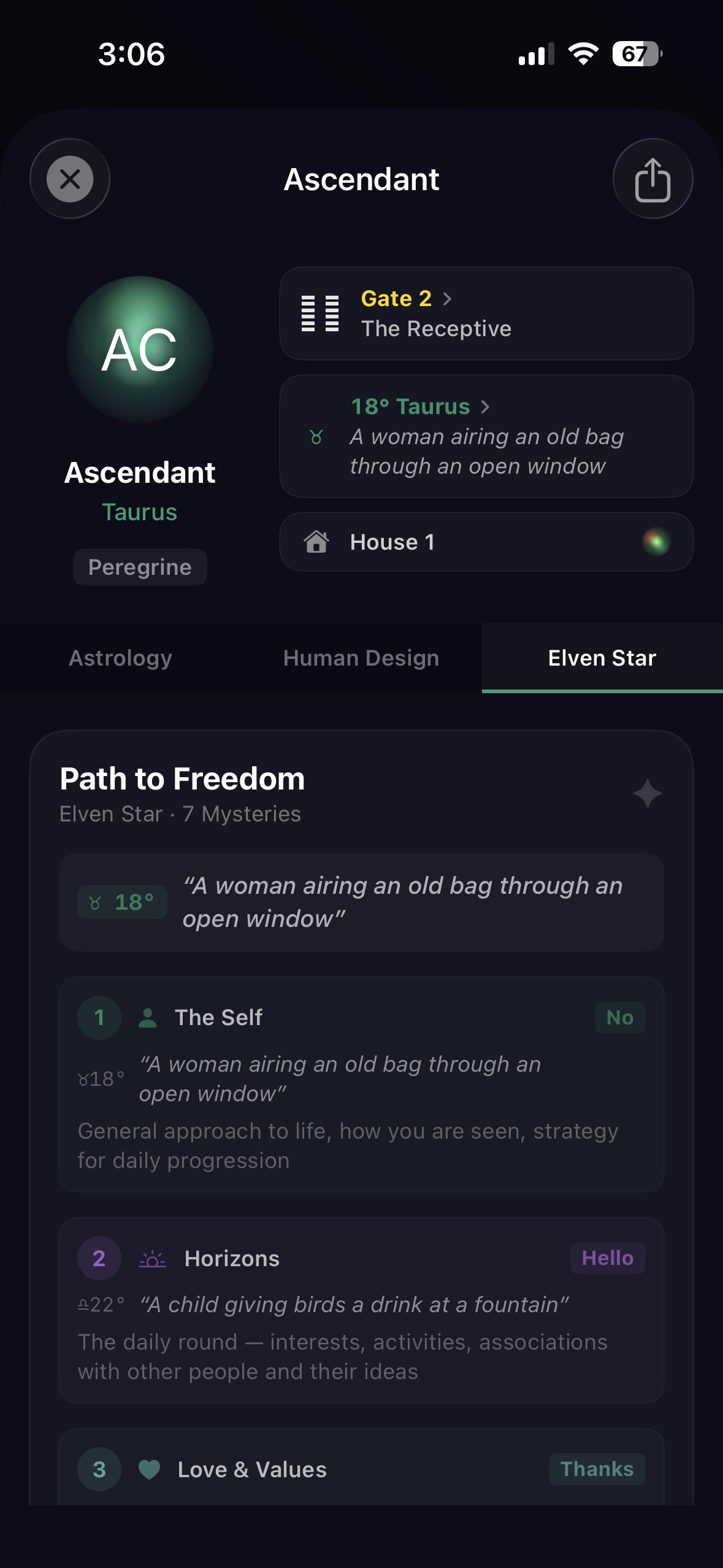 ChromaArchetype Sacred Architecture - Interactive Elven Star pathworking and 3D geometric orb visualization for astrology enthusiasts